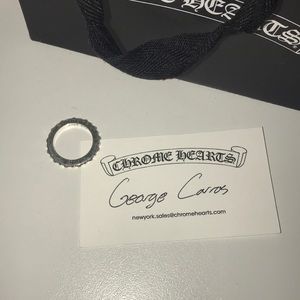 Chrome hearts true f*cking punk ring